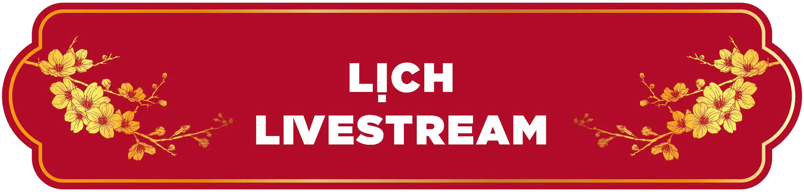 Lịch Livestream